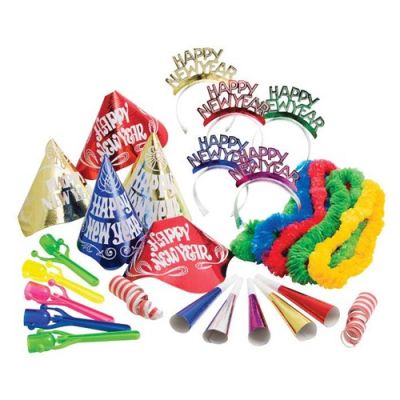 Party kit ’Happy new year’ (25pcs, assorted)