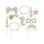 Photobooth props unicorn sparkle (10st)