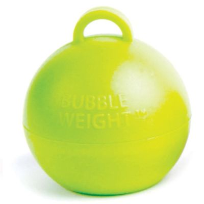 Poids à ballon bubble vert citron (35gr)