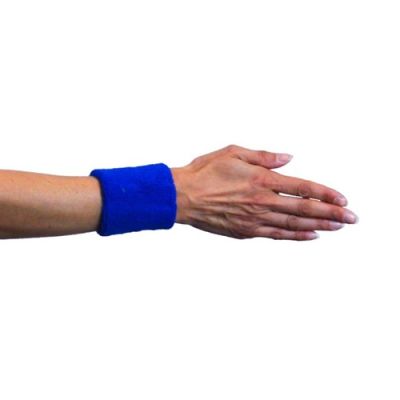 Polsband kobaltblauw (2st)