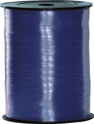 Poly ribbon navy blue (250mx10mm)