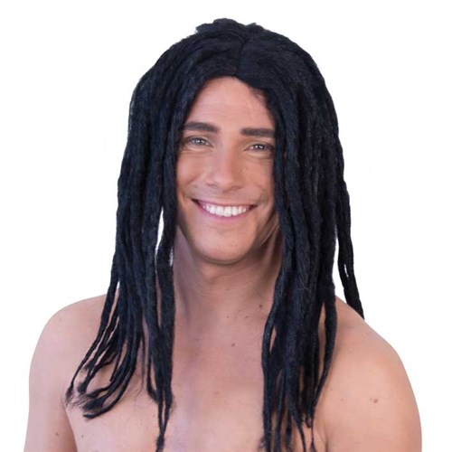 Pruik dreadlock zwart