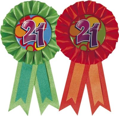 Rosette badge ’21’ year Rosette badge ’21’ year