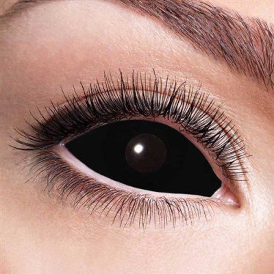 Sclera black eye 6-maanden lenzen