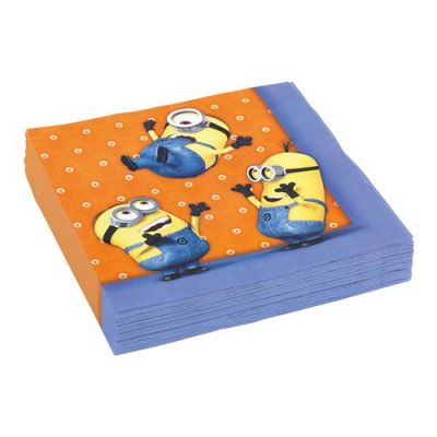 Servetten Minions (33cm, 20st) Servetten Minions (33cm, 20st)