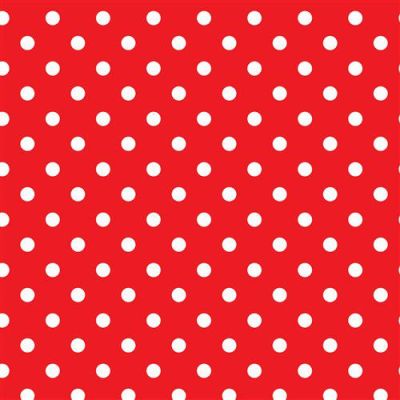 Servetten rood met stippen (33cm, 20st) Servetten rood met stippen (33cm, 20st)