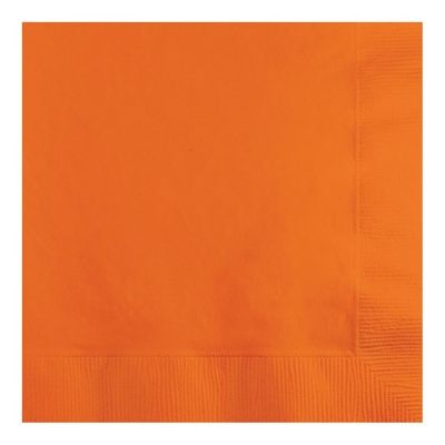 Servetten sunkissed orange (33cm, 20st)