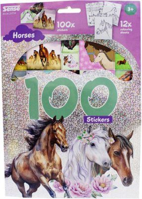 Stickers paarden (100st)