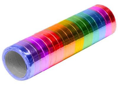 Streamer metallic rainbow (4m)