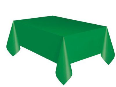 Tablecloth emerald green (137x274cm)