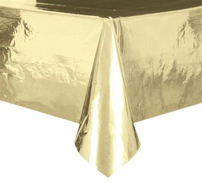 Tablecloth gold foil (137x274cm)