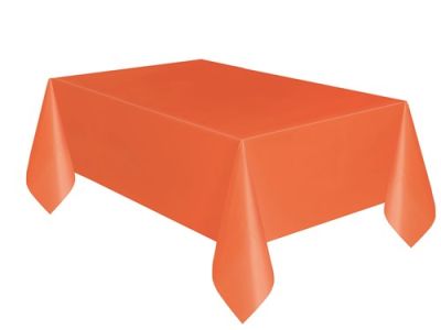 Tablecloth pumpkin orange (137x274cm)