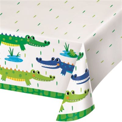 Tafelkleed alligator party (137x259cm)