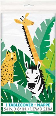 Tafelkleed animal safari (137x213cm)