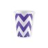 Tassen Zigzag Purple 266ml 8stck