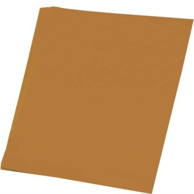 Tissue paper light brown (50x70cm, 25 sheets)