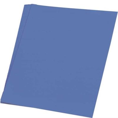 Tonzeichenpapier violettblau (50x70cm, 25 Blatt)