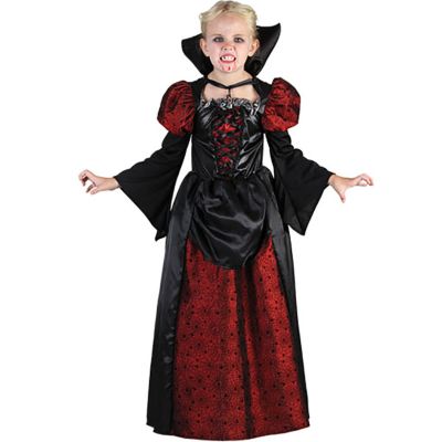 Vampir Kostüm für Mädchen (92-104cm)