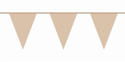 Wimpelkette beige (FSC, 10m)