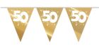 vlaggenlijn goud 50 jaar 10m