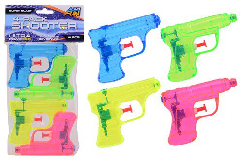 Waterpistool (4st, 11cm)