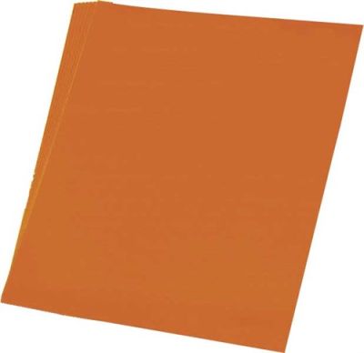 Werbepapier neon orange (48x68cm, 10 Blatt)