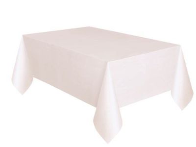 Tafelkleed bright white (137x274cm)