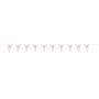 Wimpelkette Glitz Rose gold ’13’ (275cm)