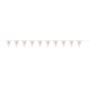 Wimpelkette Glitz Rose gold ’30’ (275cm)
