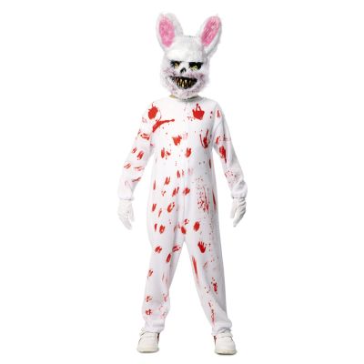 Zombie Kaninchen Kostüm für Kinder (122 138cm)