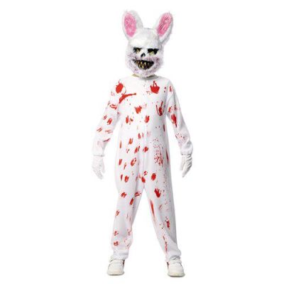 Zombie rabbit child costume (122-138cm)